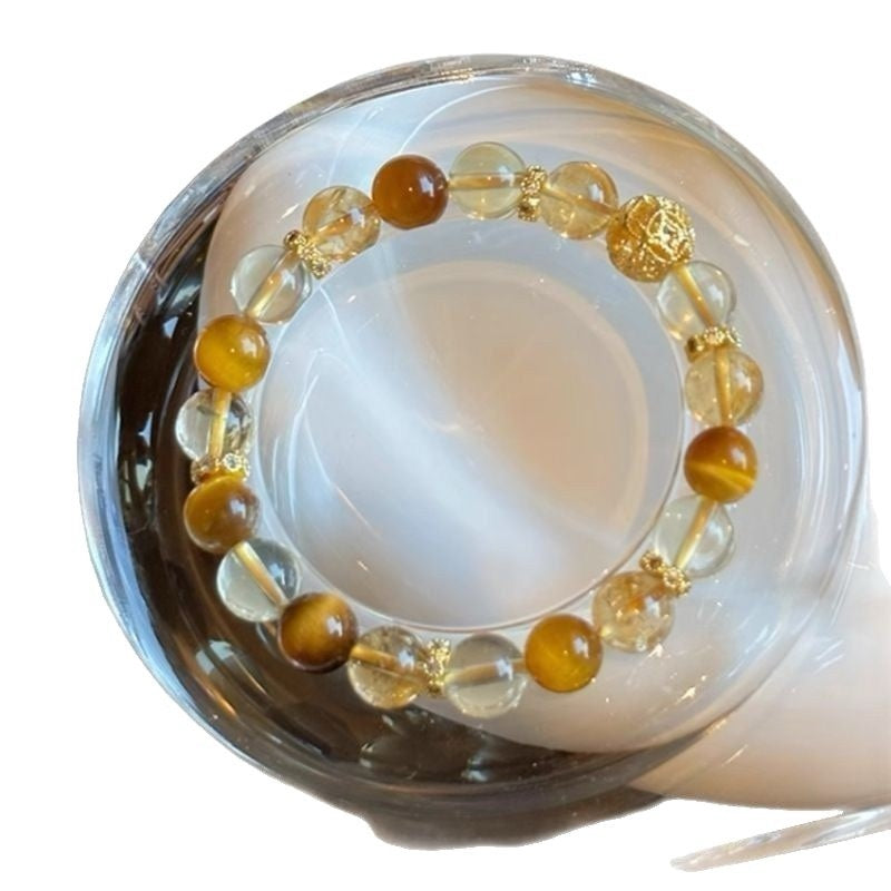 Fancy Nature Citrine Bracelet