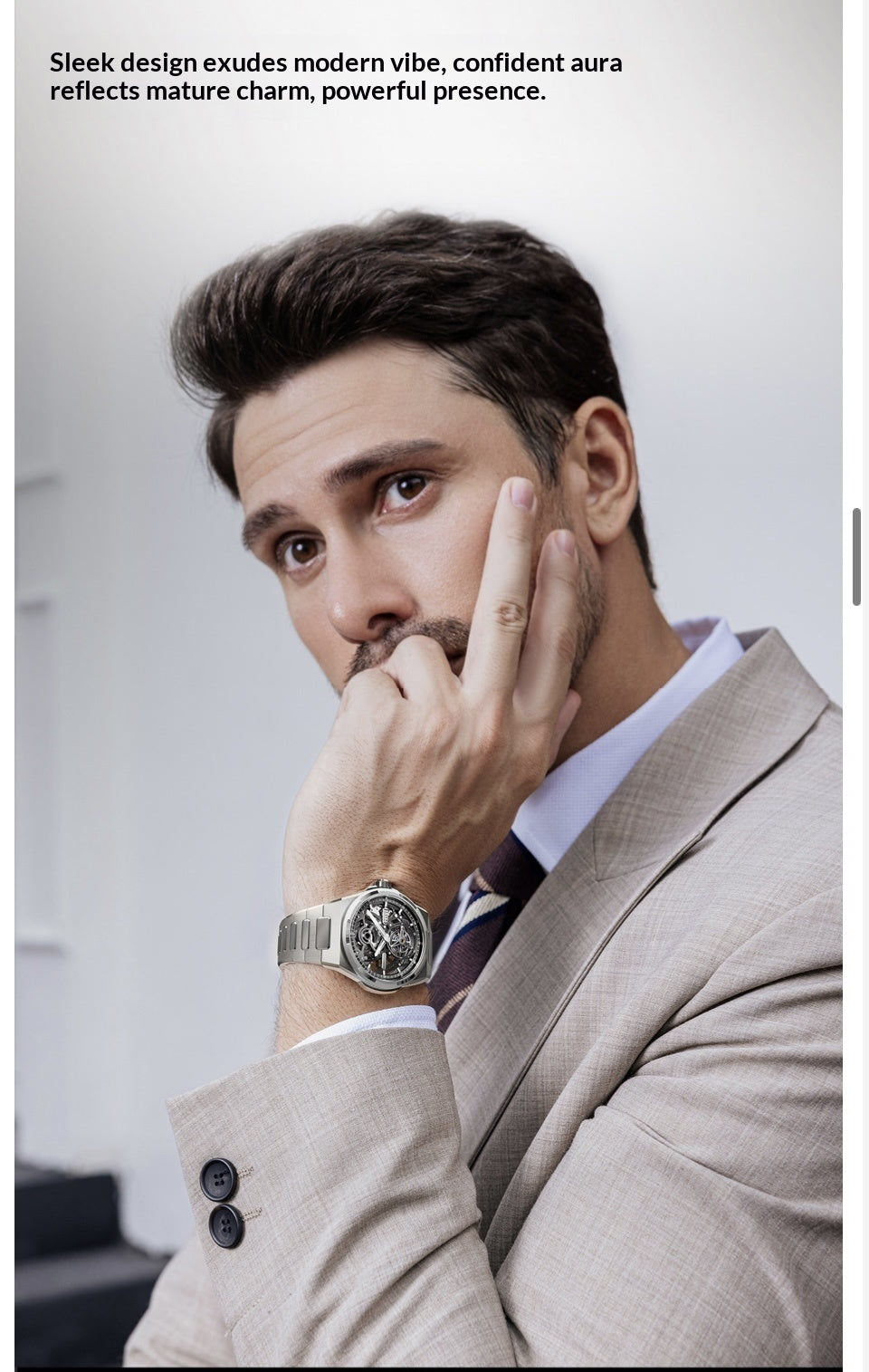 Extravagant and high-end BONEST GATTI WATCH for men( Drive you to success)