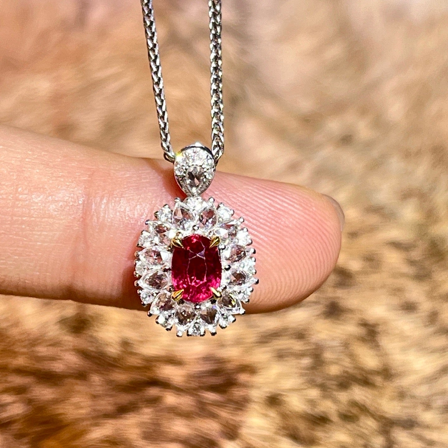 Natural Ruby Ring  for 1.03 CT