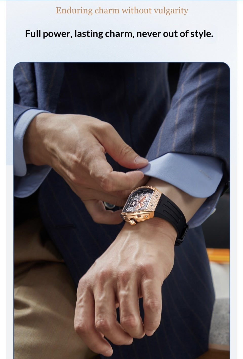 New pubilshed BONEST GATTI watch for man with Luxury gift Box