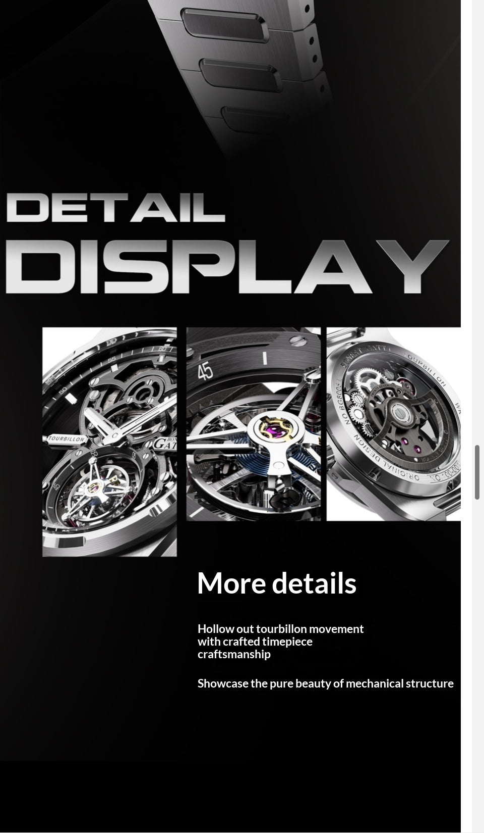 Extravagant and high-end BONEST GATTI WATCH for men( Drive you to success)